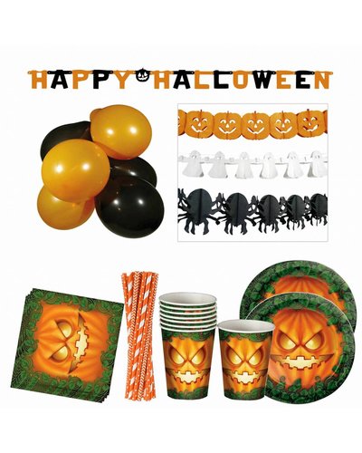 Magicoo Halloween Partyset mit Kürbissen