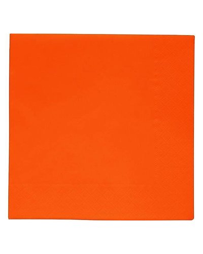 Magicoo Servietten orange  - 30 Stück - 33x33 cm