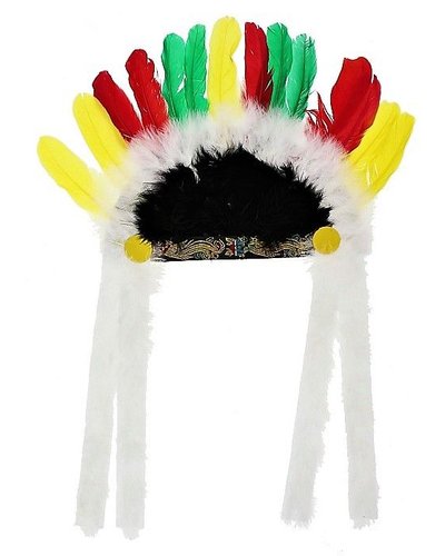 Magicoo Bunter Indianer Kopfschmuck Apache
