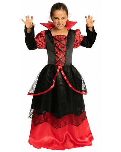 Magicoo Vampir Gräfin Kostüm  für Mädchen