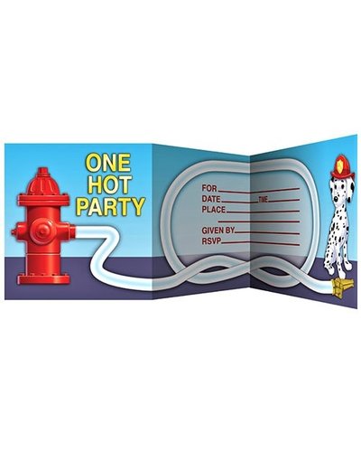 Magicoo Einladungen Feuerwehr