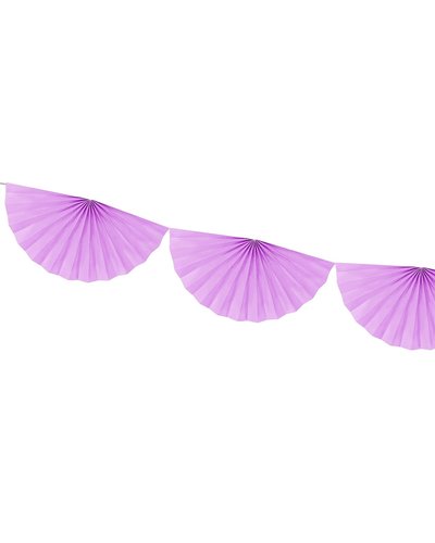 Magicoo Papierfächergirlande Lila