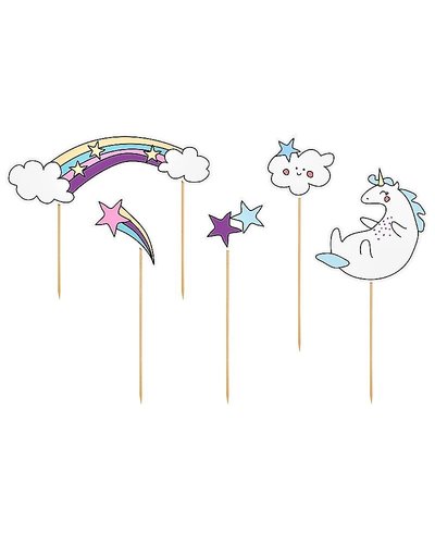 Magicoo Muffins/Torten-Topper Einhorn