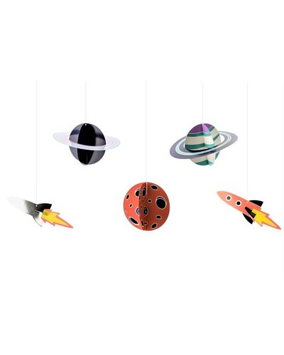 Magicoo Hängende Dekoration DIY - Space Party
