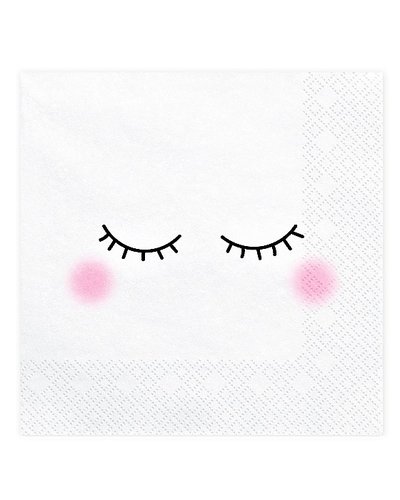 Magicoo Servietten aus Papier "Gesicht" - 20 Stück