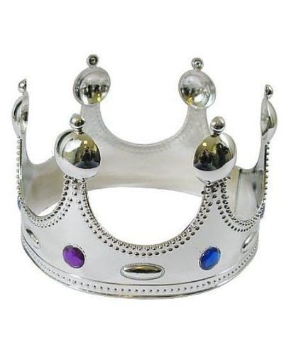 Magicoo Silberne Krone für König / Königin