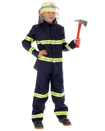 Magicoo Feuerwehr Firefighter Kostüm für Kinder