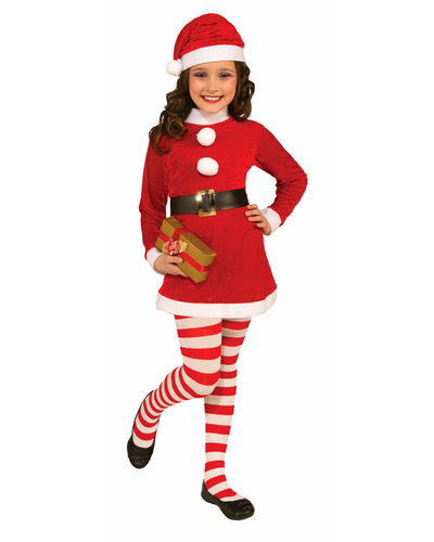 GoDan S. A. Weihnachten Christmas Girl Kostüm für Mädchen