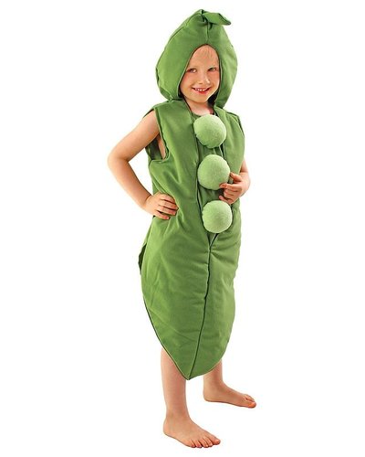 Magicoo Gemüse-Kostüm Kinder – Erbsenkostüm für Kinder