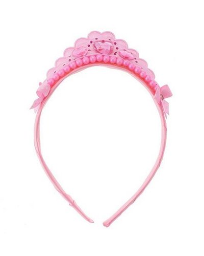 Magicoo Prinzessin Diadem rosa für Mädchen