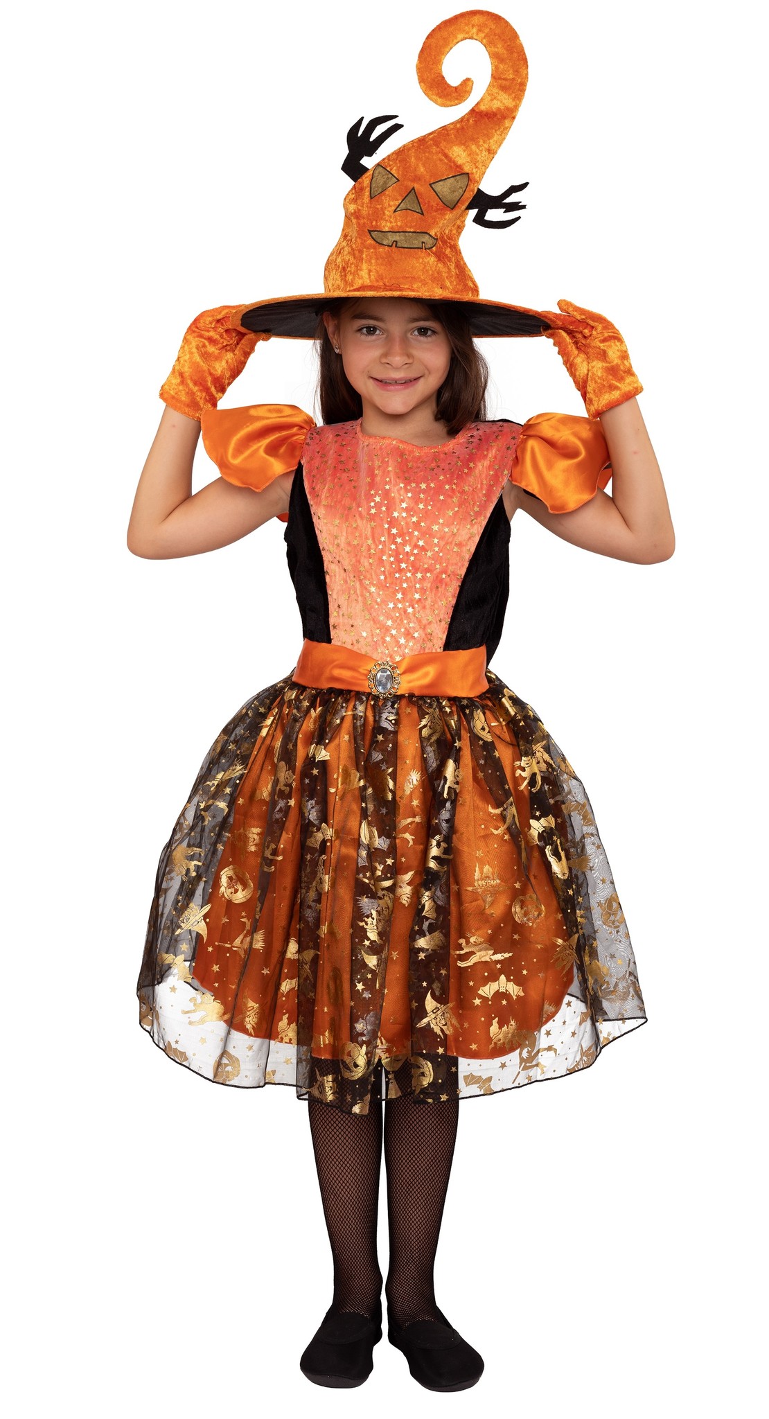 Kinder Hexe Kostüm & Hut # Halloween Karneval