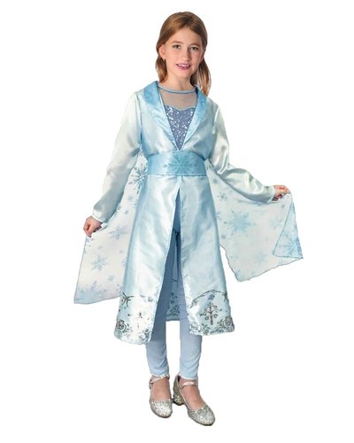 GoDan S. A. Eisprinzessin Kostüm für Mädchen Blau/Silber