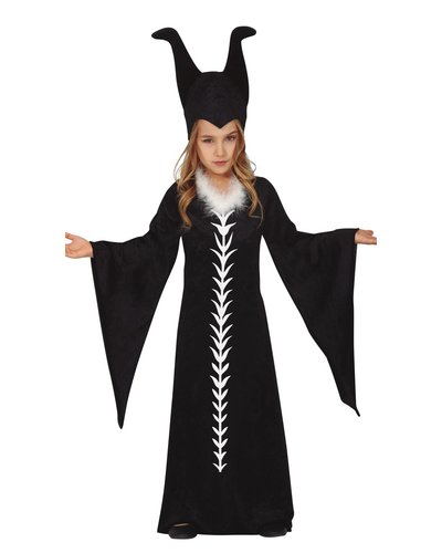Fiestas Guirca Dunkle Fee Kostüm für Mädchen