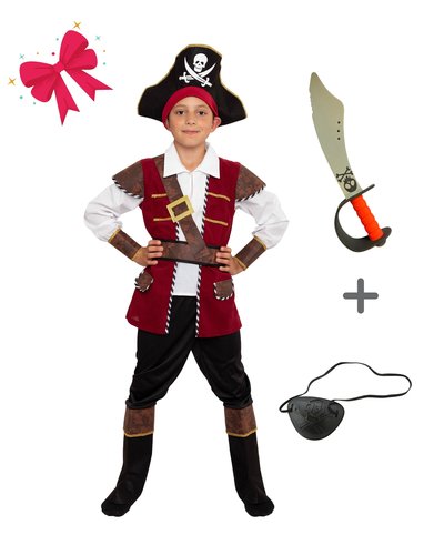 Magicoo Geschenkset für Jungen - Piraten Kapitän