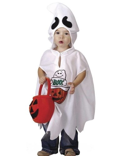 Magicoo Gespenst Kostüm für Kleinkinder Gr. 92-104
