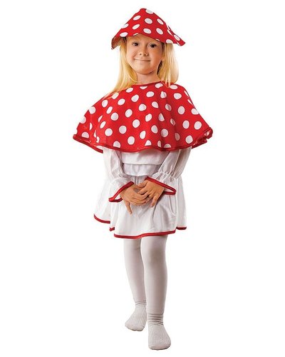 Magicoo Kinderkostüm Fliegenpilz