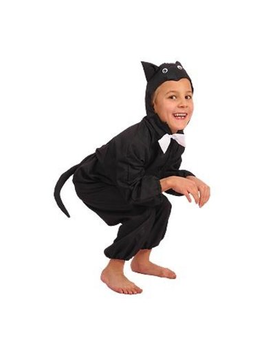 Magicoo Katzenkostüm für Kinder schwarz