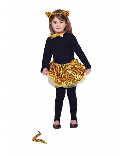 Magicoo Tigerkostüm Kinder - Tiger Set für Mädchen
