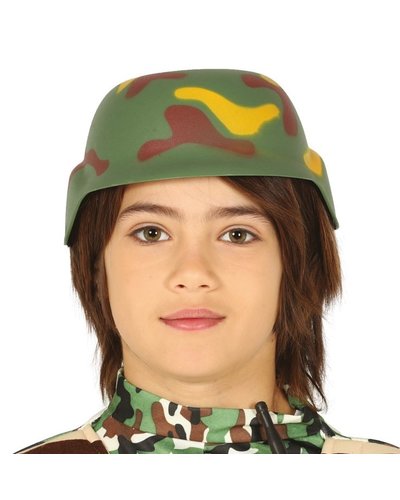 Fiestas Guirca Helm Militär für Kinder