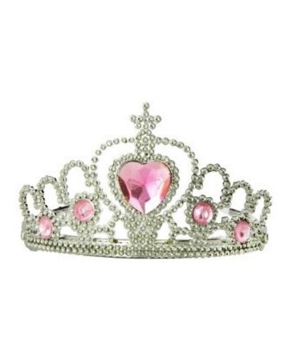 GoDan S. A. Prinzessin Diadem mit rosa Steinen