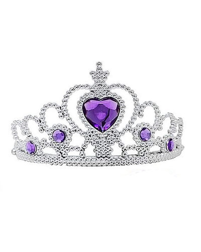 Gama Kraszek Prinzessin Diadem mit lila Steinen