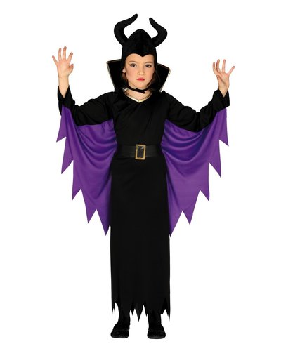 Fiestas Guirca Dunkle Fee Kostüm für Mädchen