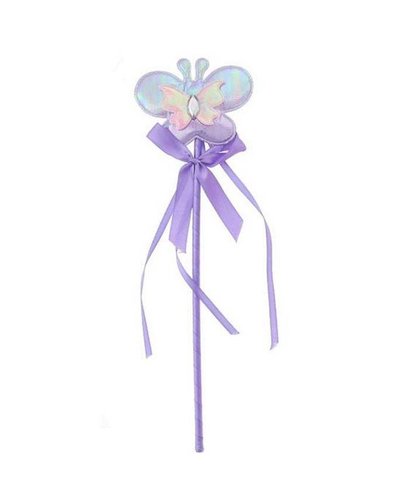 Magicoo Zauberstab lila lavendel Farbe mit Schmetterling