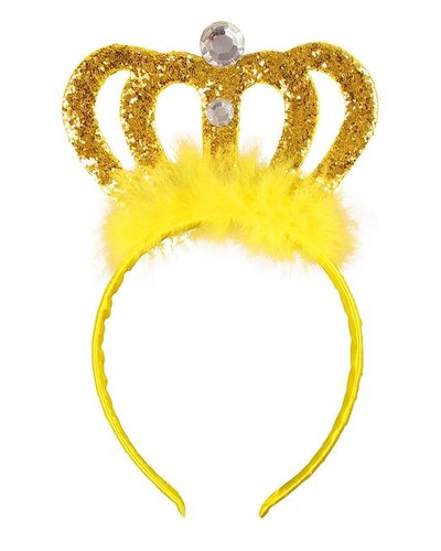 Magicoo Tiara - Diadem Gold mit Steinen