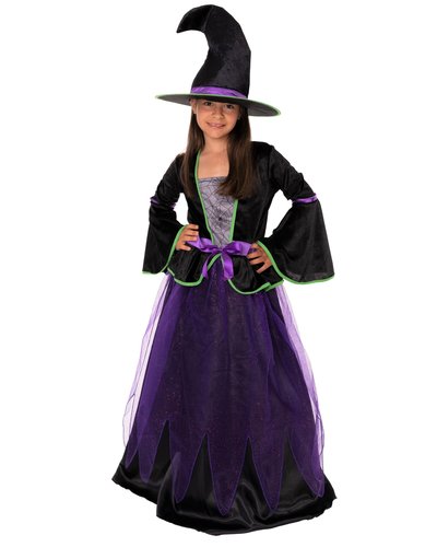 Magicoo Glitzernde Hexe - Kostüm für Mädchen