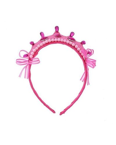 Magicoo Diadem pink für Prinzessin mit Steinen