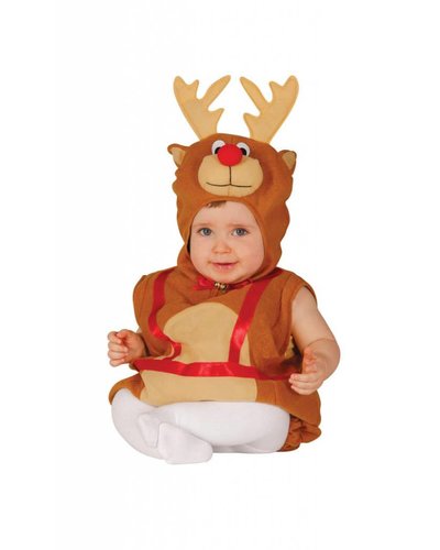 Fiestas Guirca Rentier Kostüm Babys und Kleinkinder