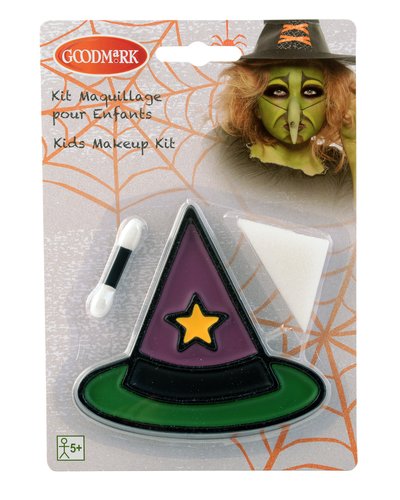 Goodmark Halloween Schminkset Hexenhut