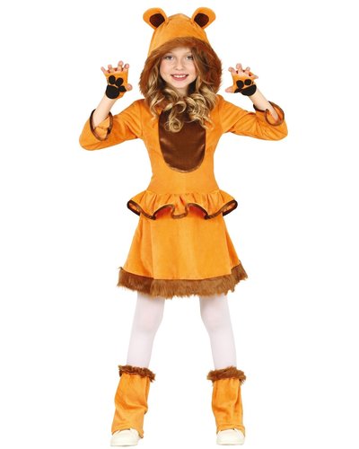 Kleine Löwin - Löwen Kostüm für Mädchen