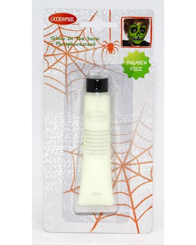 Goodmark Halloween Schmink-Creme im Dunkeln leuchtend