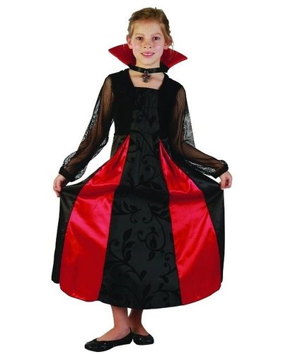 Magicoo Vampirin Dracula Kostüm Kinder - Vampir Kostüm für Mädchen