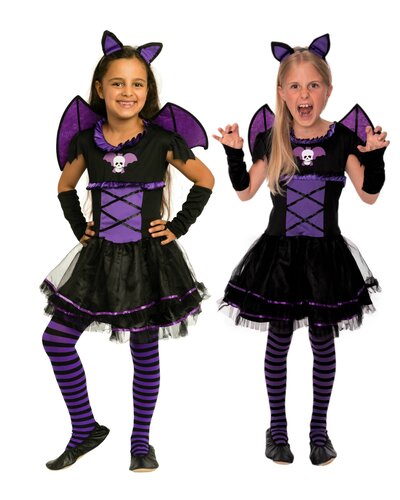 Magicoo Fledermaus Kostüm Kind Mädchen