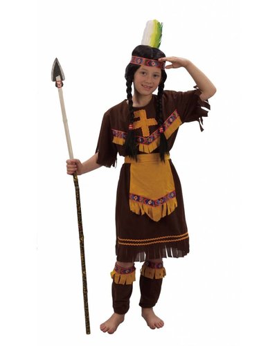 Magicoo Indianer Kostüm Mädchen - Indianerin