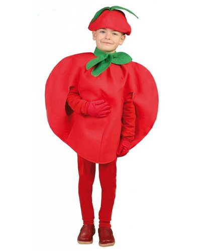 Magicoo Gemüse Kostüm Tomate Kostüm für Kinder