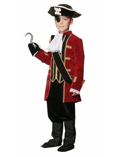 Magicoo Piratenkapitän Kostüm für Kinder Deluxe