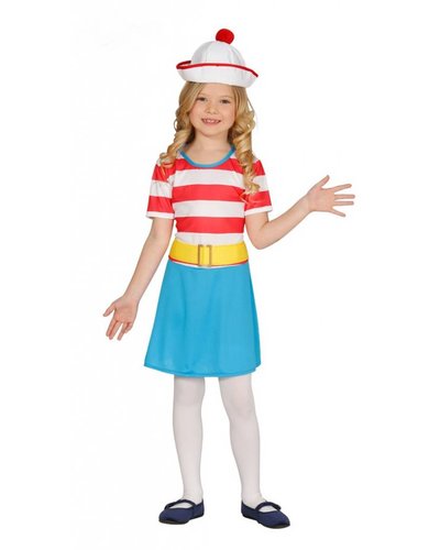 Magicoo Matrosen-Kostüm für Mädchen