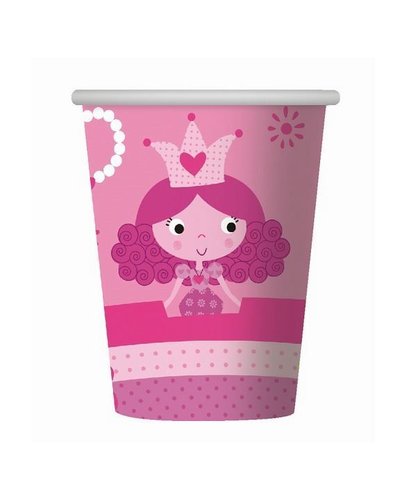 Magicoo 6 Becher mit Prinzessin-Motiv