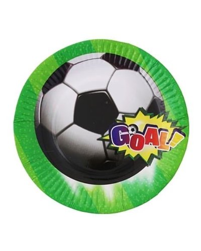 Magicoo 6 Teller  "Fußball" (18cm)