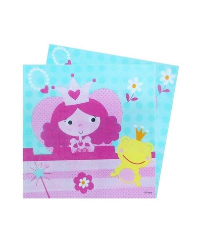 Magicoo 20 Servietten mit Prinzessin-Motiv