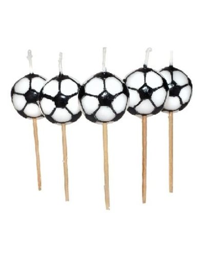 Magicoo 5 Kerzen "Fußball"
