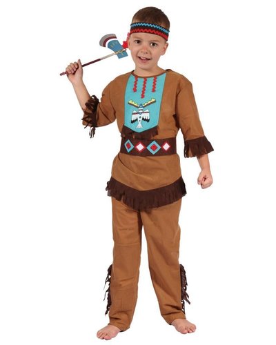 Magicoo Buntes Indianerkostüm für Kinder