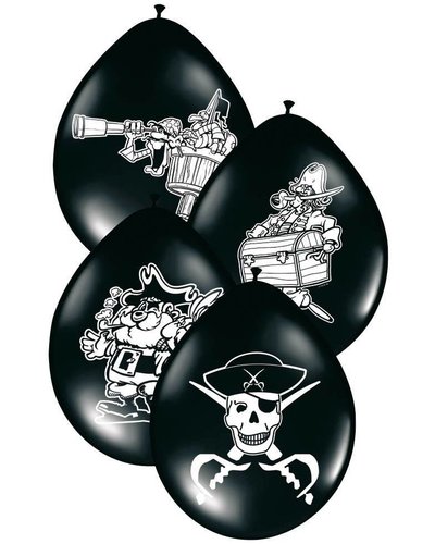 Magicoo 8 Luftballons für Piratenparty