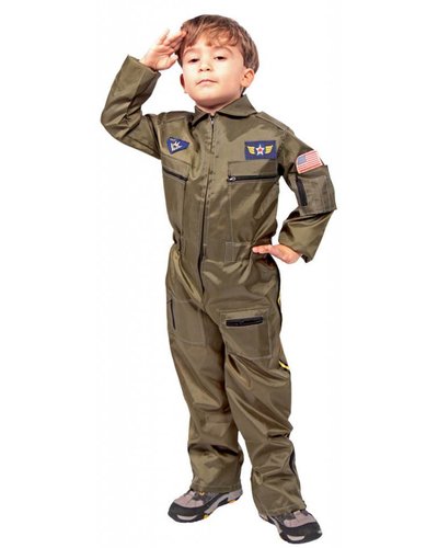 magicoo Pilotenkostüm - Ganzkörperanzug Kinder