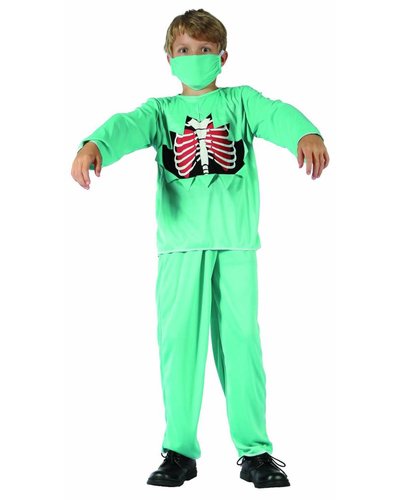 Magicoo Zombie Kostüm Doktor Chirurg für Kinder