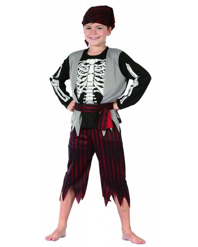 Fiestas Guirca Kinderkostüm Skelett Pirat