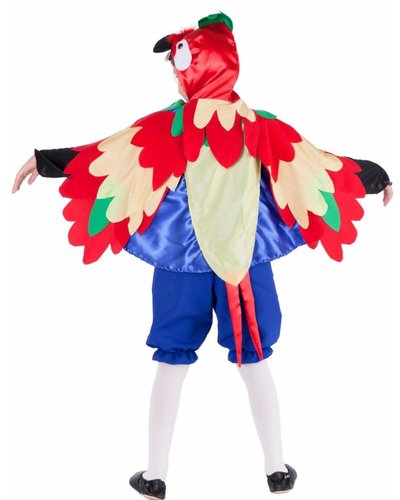 Magicoo Papagei Kostüm Kinder - Kinderkostüm Papagei